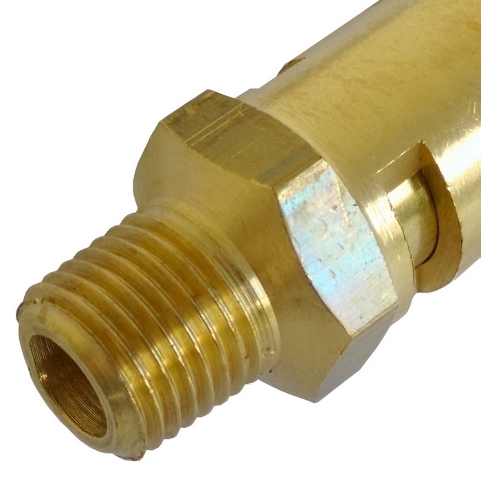 Válvula de segurança ou alívio 100 psi/libras (6,9 bar), rosca 1/4