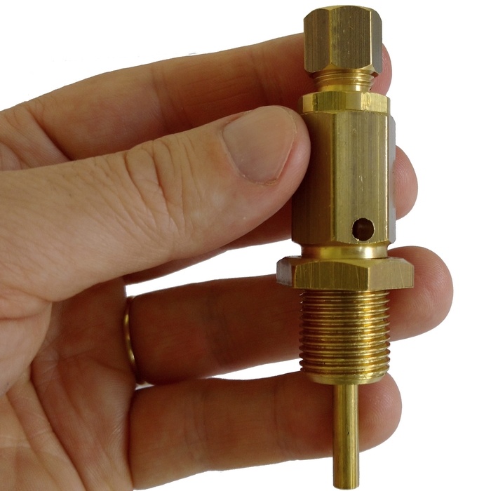 Válvula de alívio 3/8