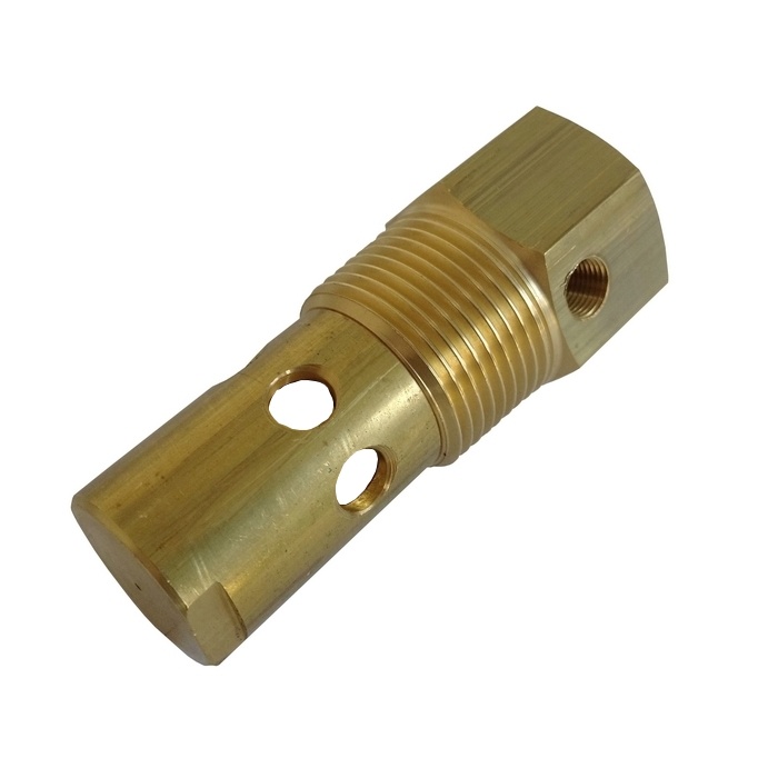 Válvula De Retenção 1" BSPT x 1/2" BSP - W700 Com Pistão De Teflon Para Compressor A Pistão.