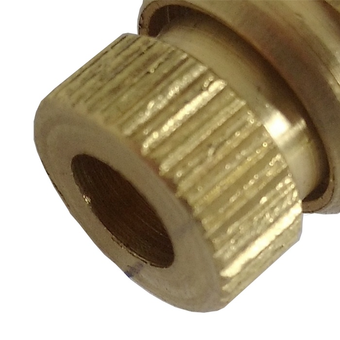 Purgador recartilhado rosca 1/8