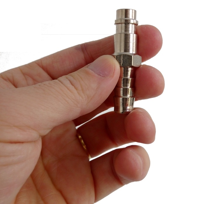 Conector com espiga 1/4