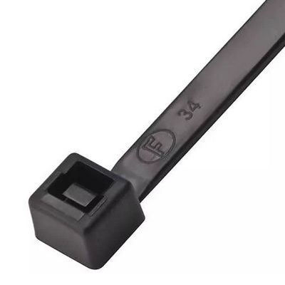 Abraçadeira plástica de nylon 390 x 4,8 x 1,5 na cor preta