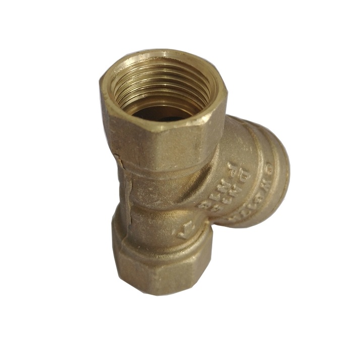 Filtro tipo Y em latão rosca 1.1/4