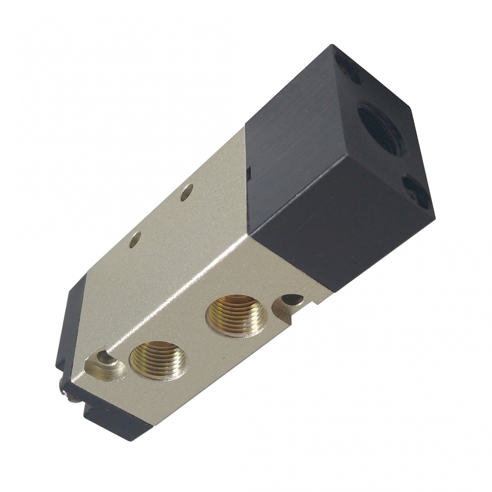 Válvula piloto/mola 1/8 5/2 vias