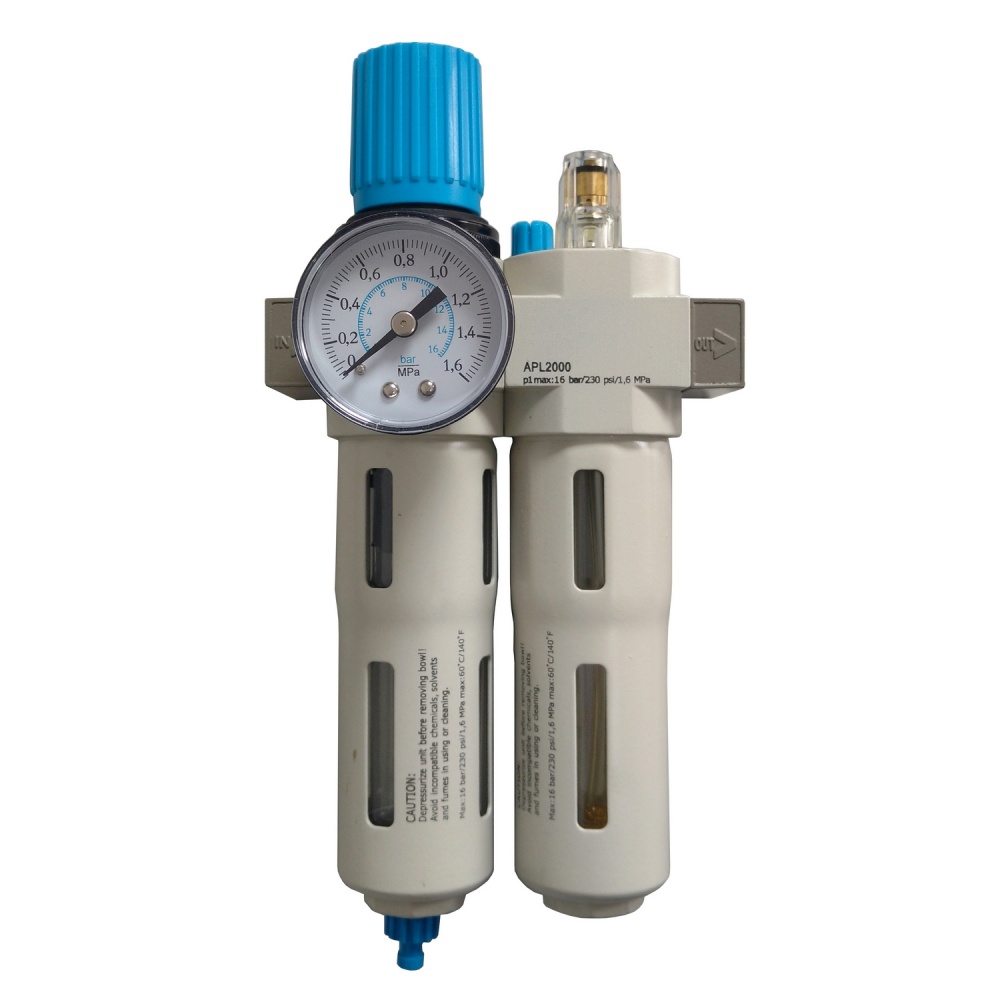 Conjunto lubrefil 16 bar com rosca 1/4