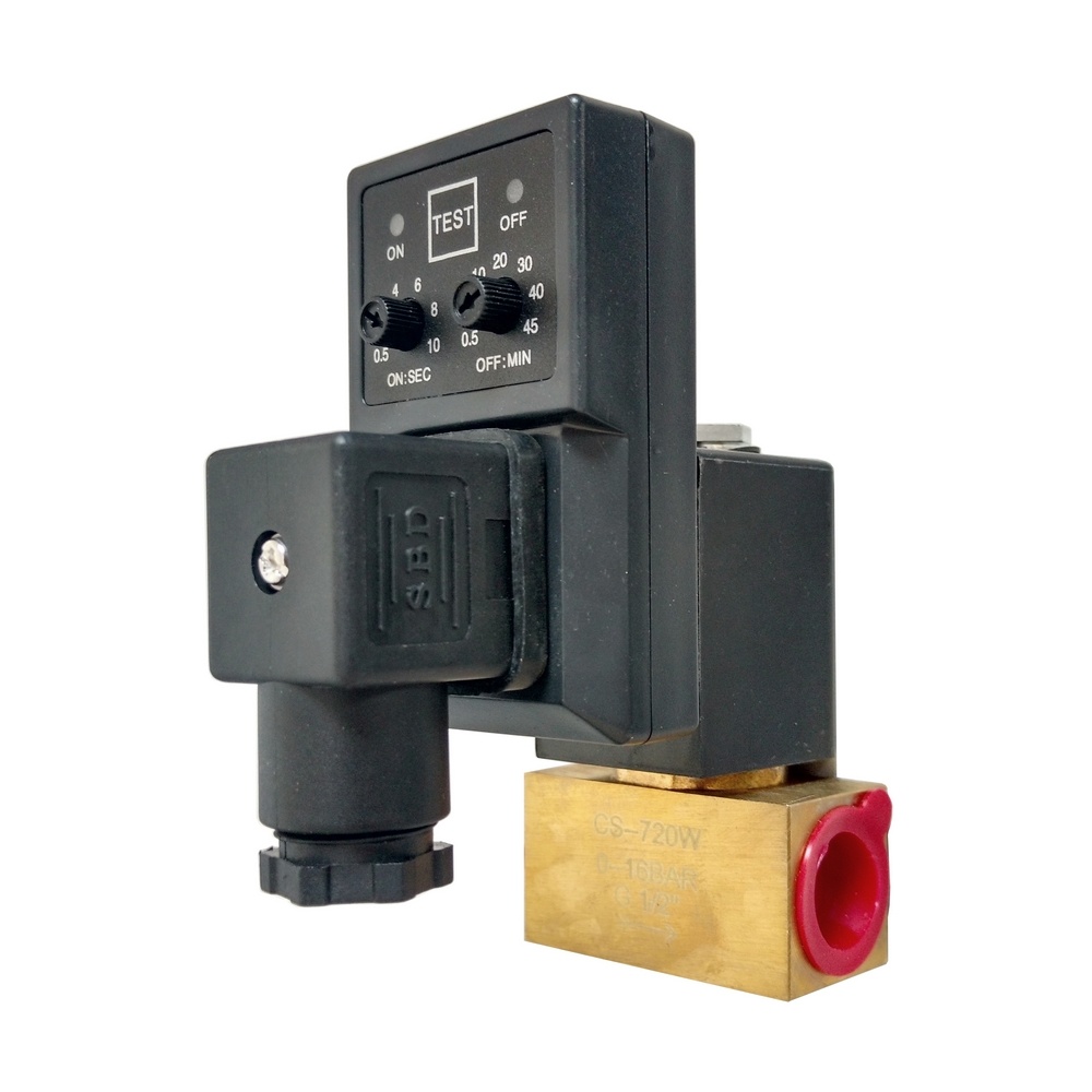 Purgador Eletrônico 3/8" 2/2 Vias 220 VCA