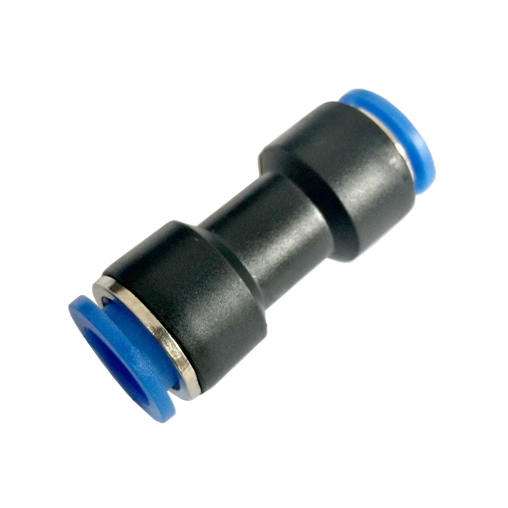 União Reta Tubo 12 mm - PUC (Conexão Pneumática Instantânea)