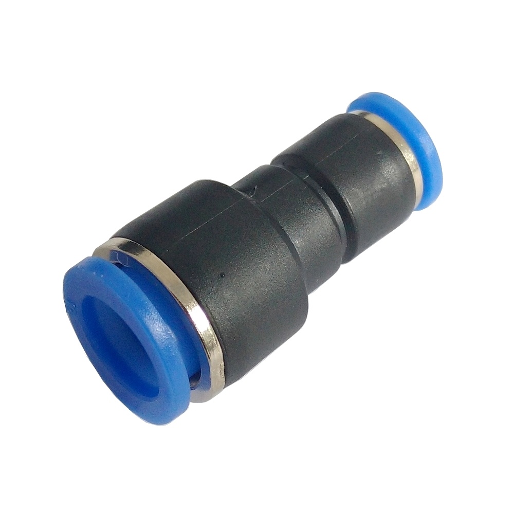 União Redução Tubo 10-8 - PG (Conexão Pneumática Instantânea)