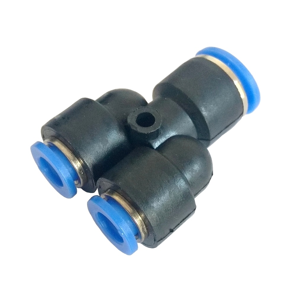 Y Redução 12-10-10 mm - PW (Conexão Pneumática Instantânea)