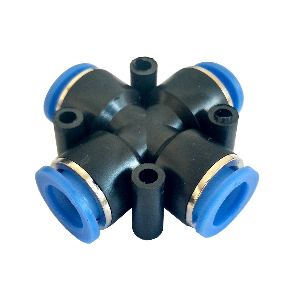 Cruzeta 10 mm PZA (Conexão Pneumática Instantânea)