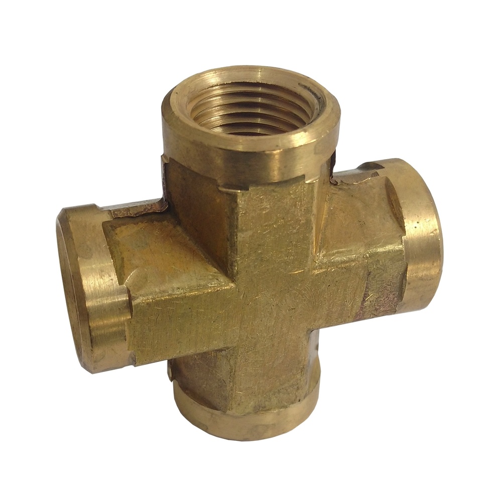 Cruzeta Rosca Fêmea 1/4