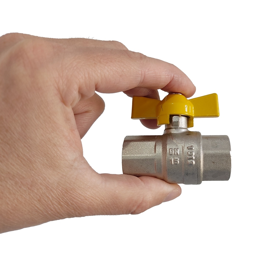 Válvula De Esfera Rosca 1/4