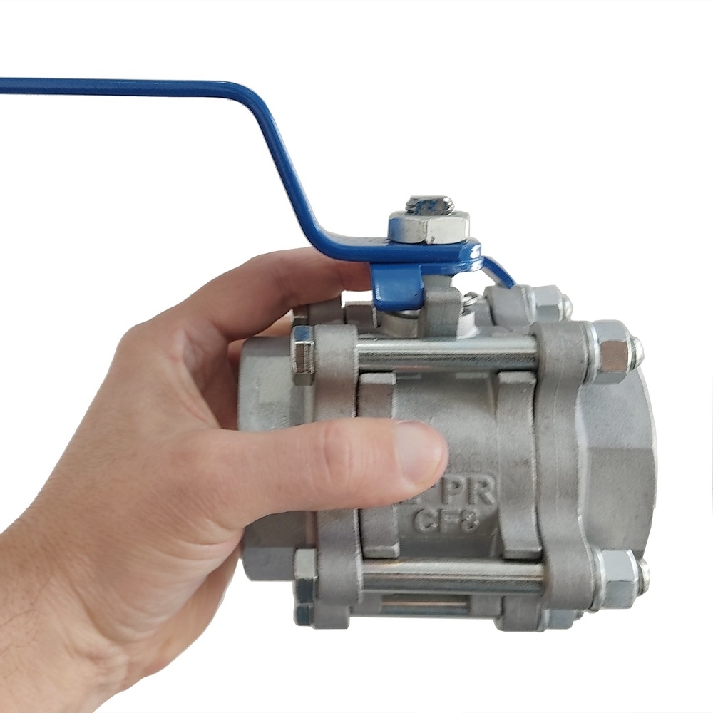 Válvula de Esfera Tripartida 2