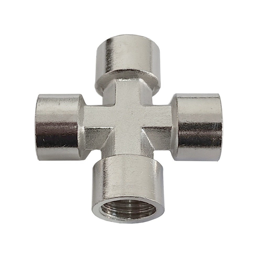 Cruzeta Rosca Fêmea 1/8