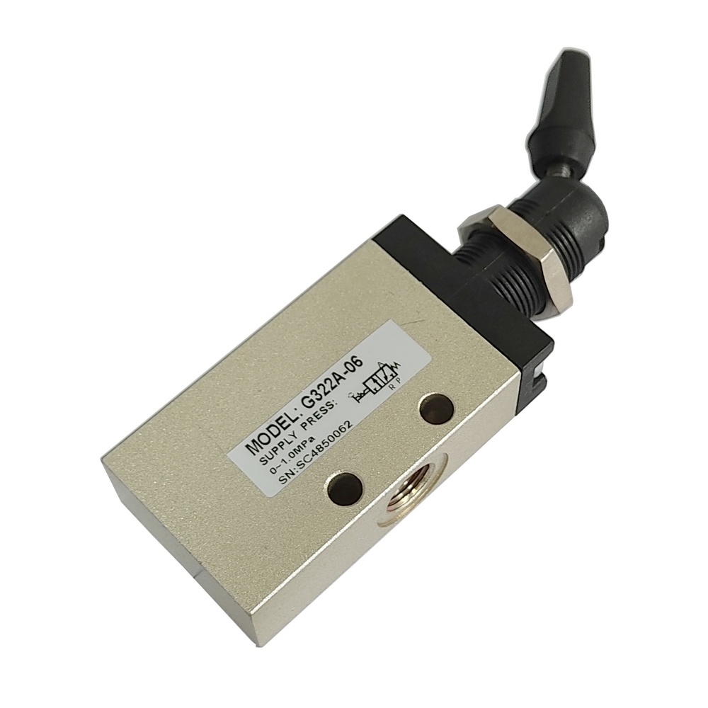 Válvula Alavanca/Trava 1/8