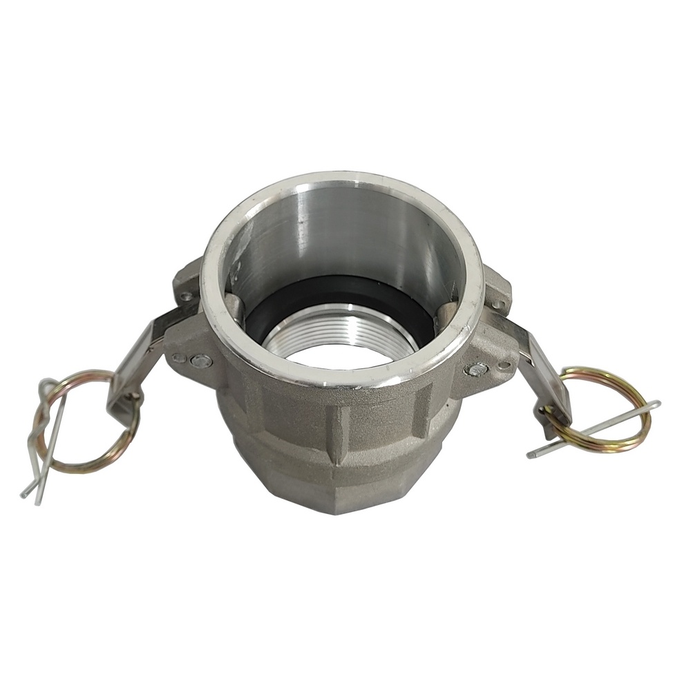 Engate Rápido ER-D Camlock Acoplador Rosca Fêmea 1/2" BSP - PN10 / 150 LBS - Alumínio