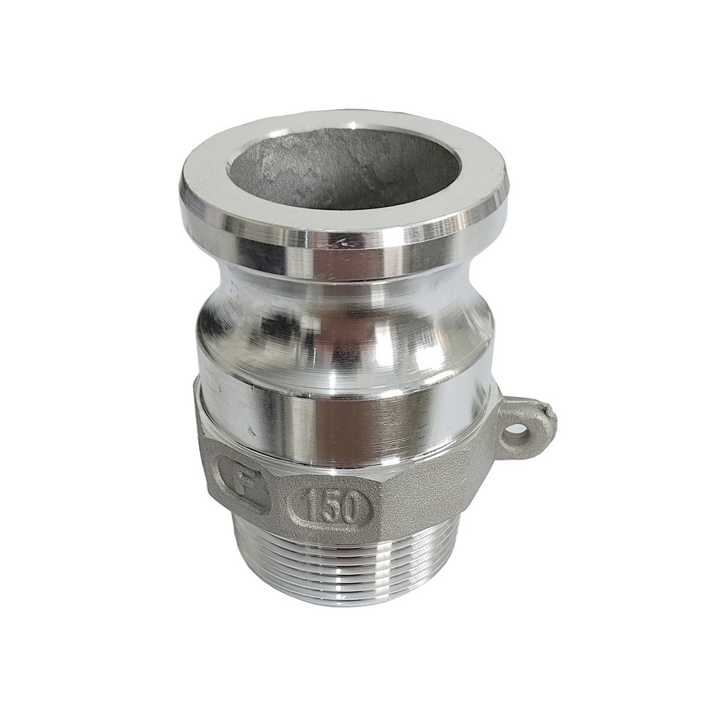 Engate Rápido ER-F Camlock Adaptador Rosca Macho 1" BSP - PN10 / 150 LBS - Alumínio 