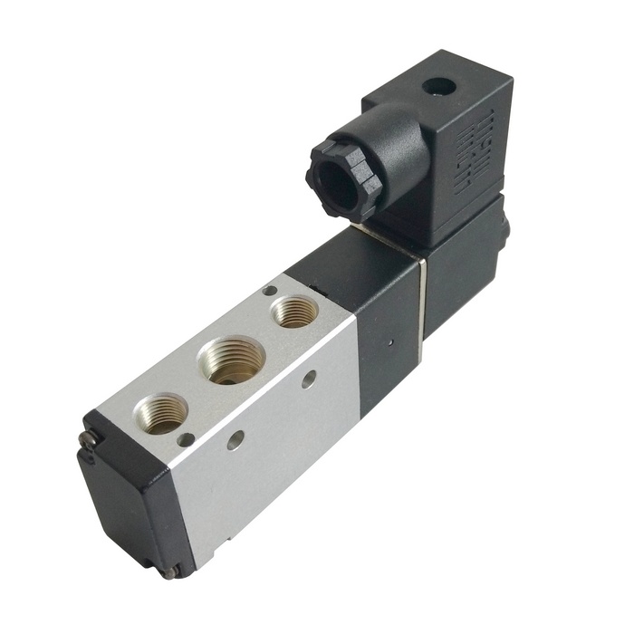 Válvula Solenóide/Mola 1/4 5/2 Vias 110 VCA Modelo VSMO1452