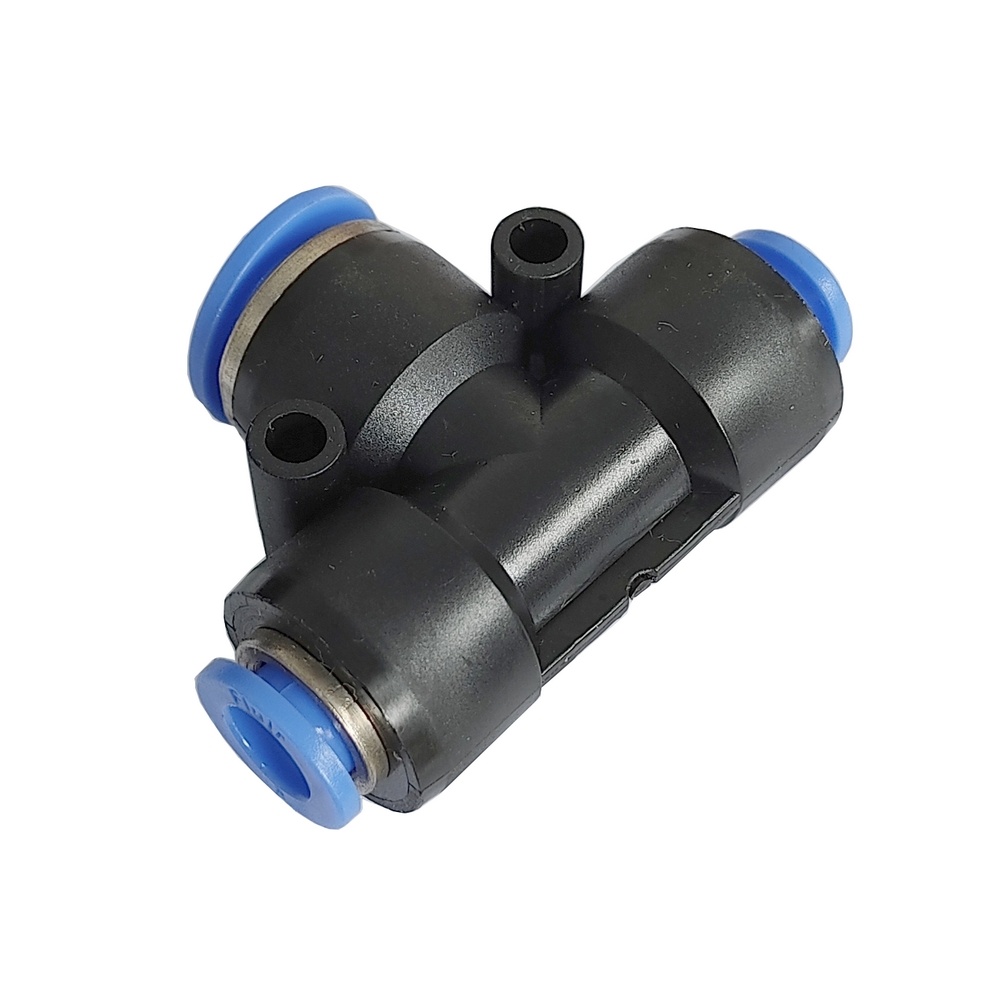 Tee Redução Tubo 4-6-4 - PTG (Conexão Pneumática Instantânea)