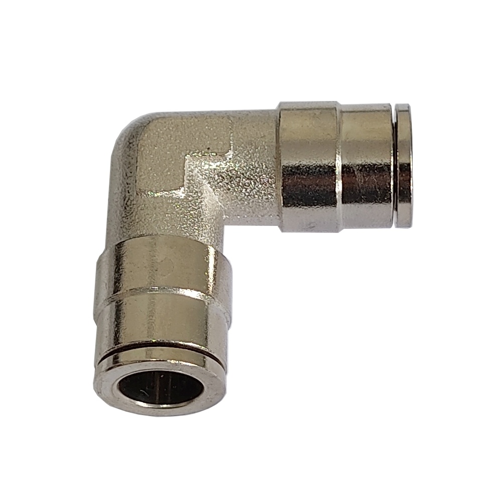 Cotovelo União Tubo 10 mm - MPUL (Conexão Pneumática Metálica)