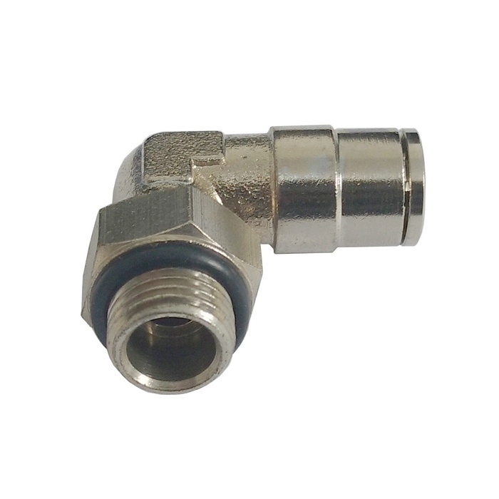 Cotovelo tubo 08 x rosca macho 1/4