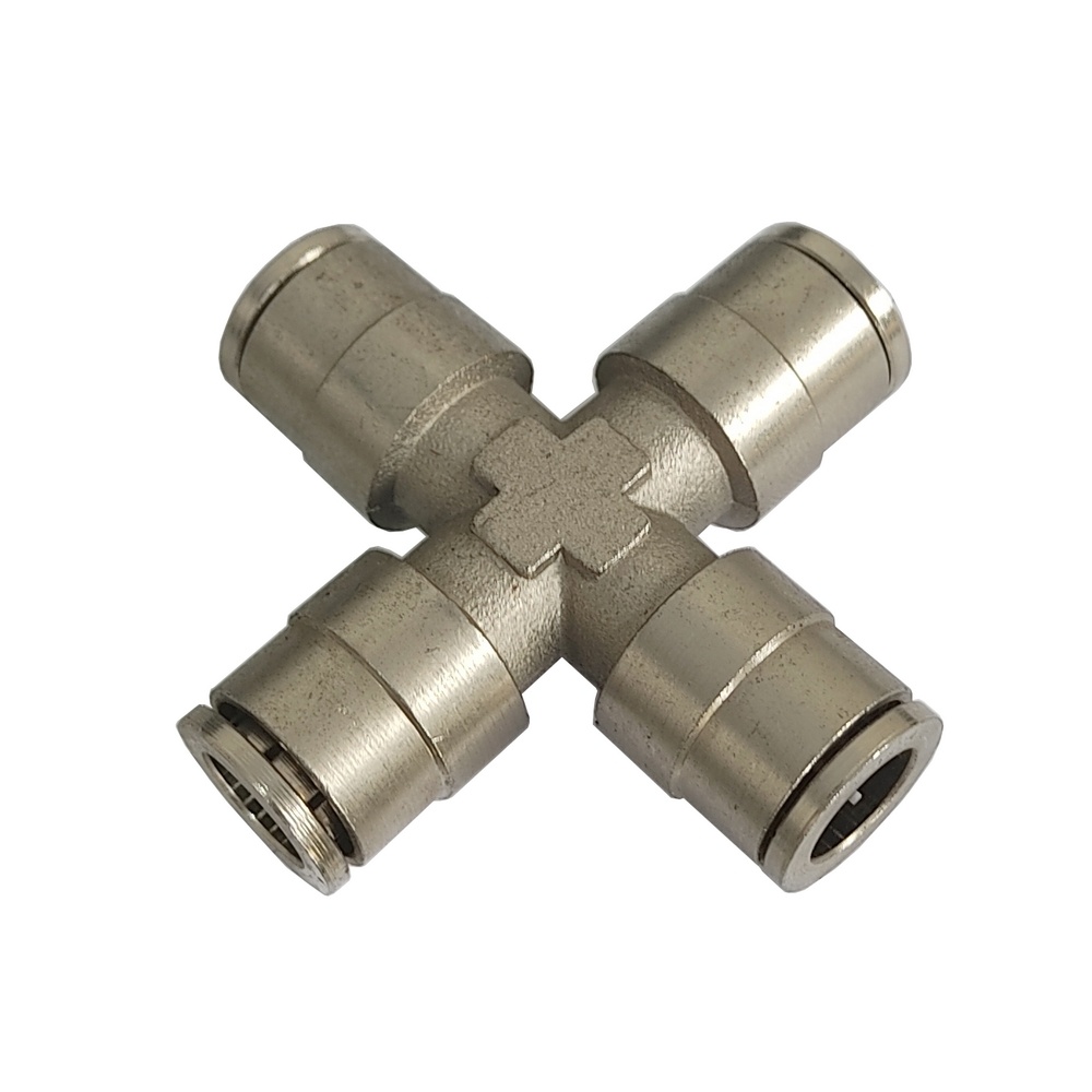 Cruzeta 4 MM - MPZA (Conexão Pneumática Metálica)