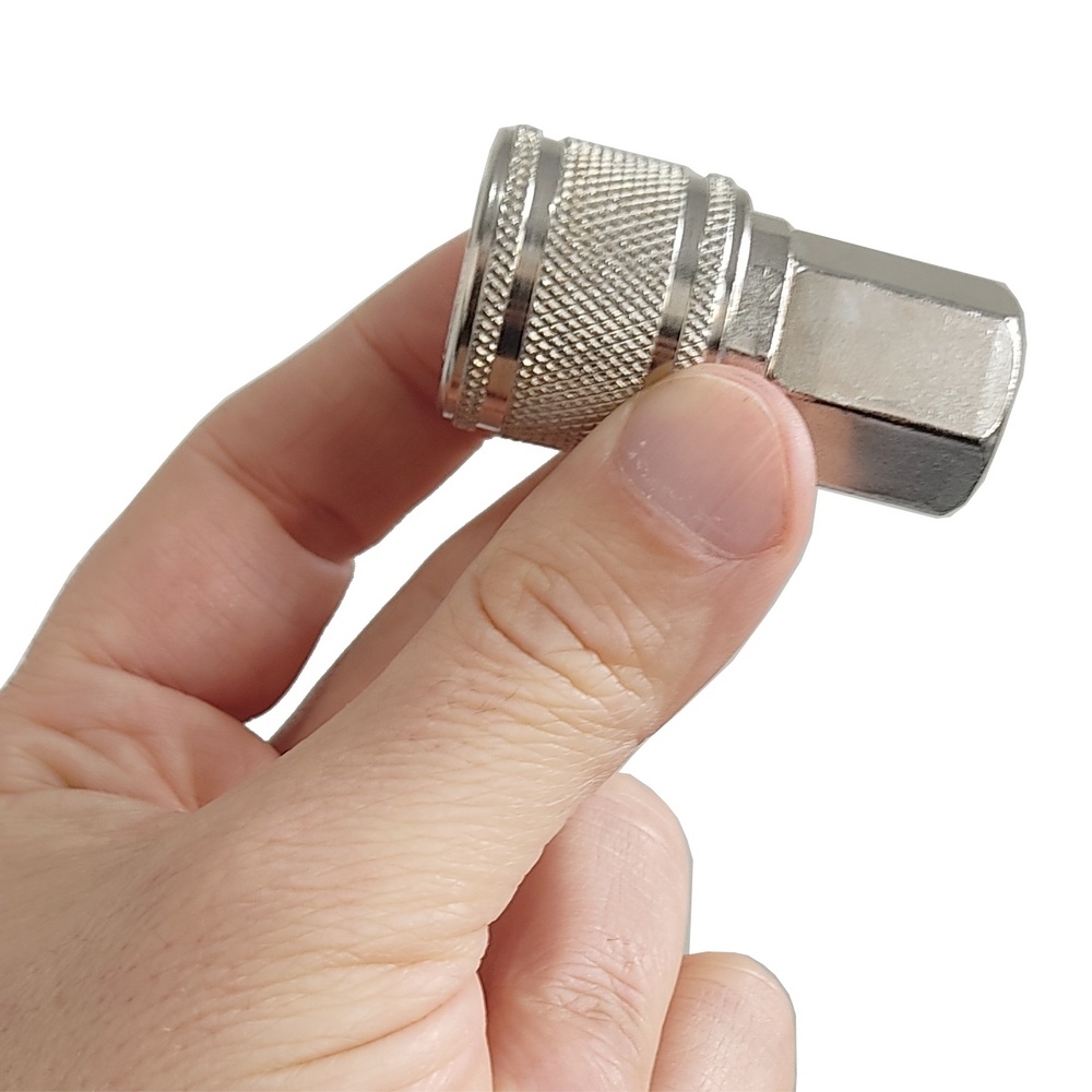 Engate Rápido RF100R Rosca Fêmea 1/4