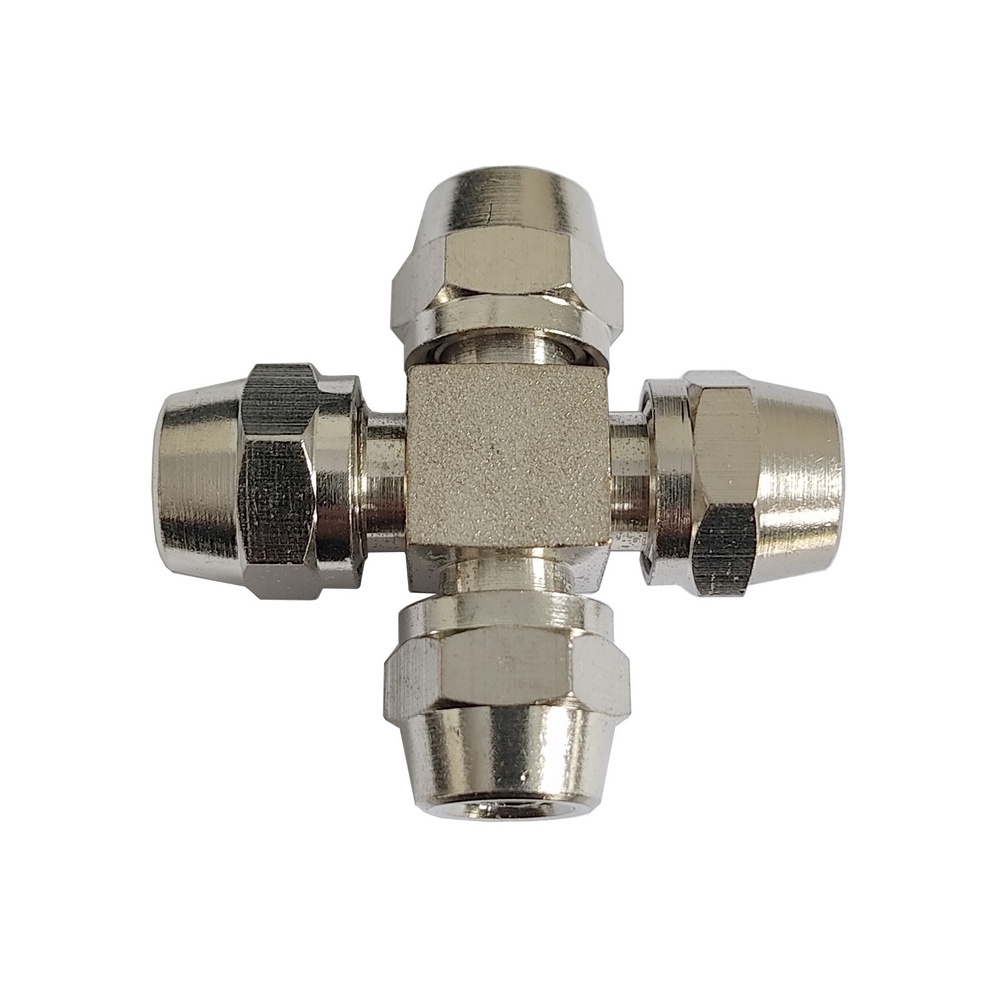 Cruzeta 6 mm Dois Toques Niquelada