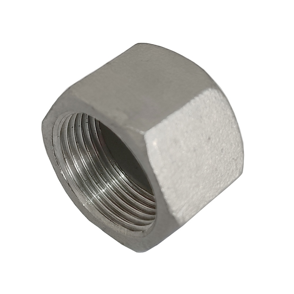 Tampão Sextavado 3/8" BSP - Aço Inox 