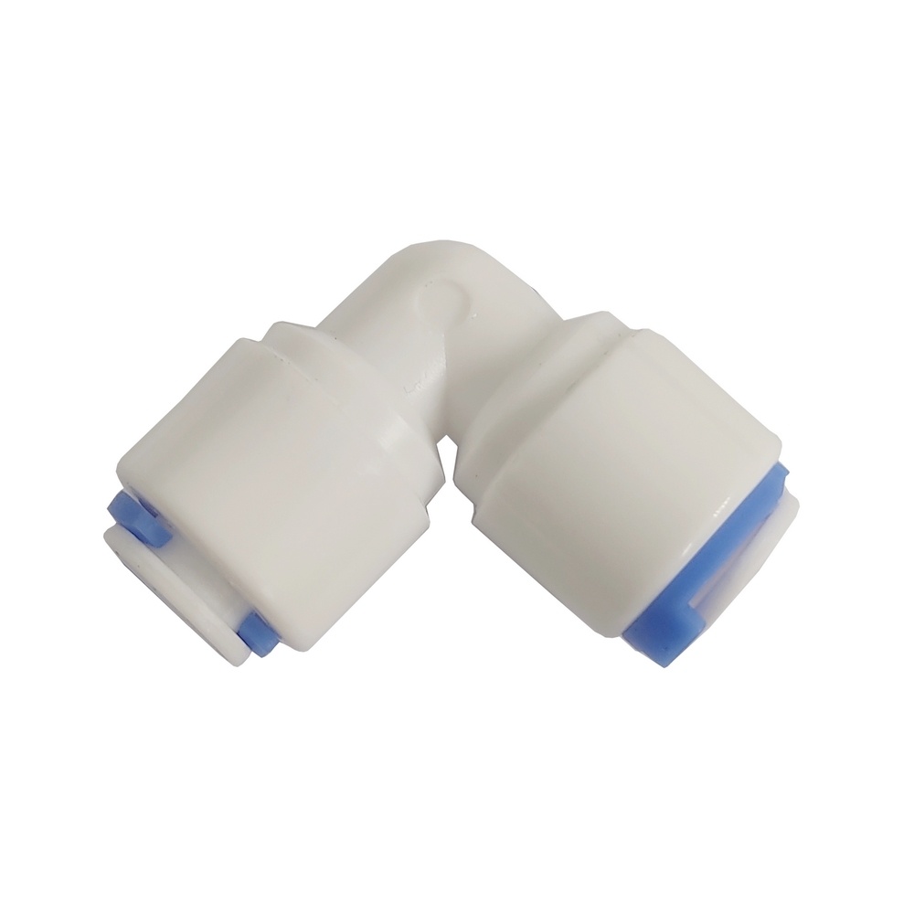 Cotovelo União Tubo 1/4" x Tubo 1/4" Para Água (Conexão Instantânea)