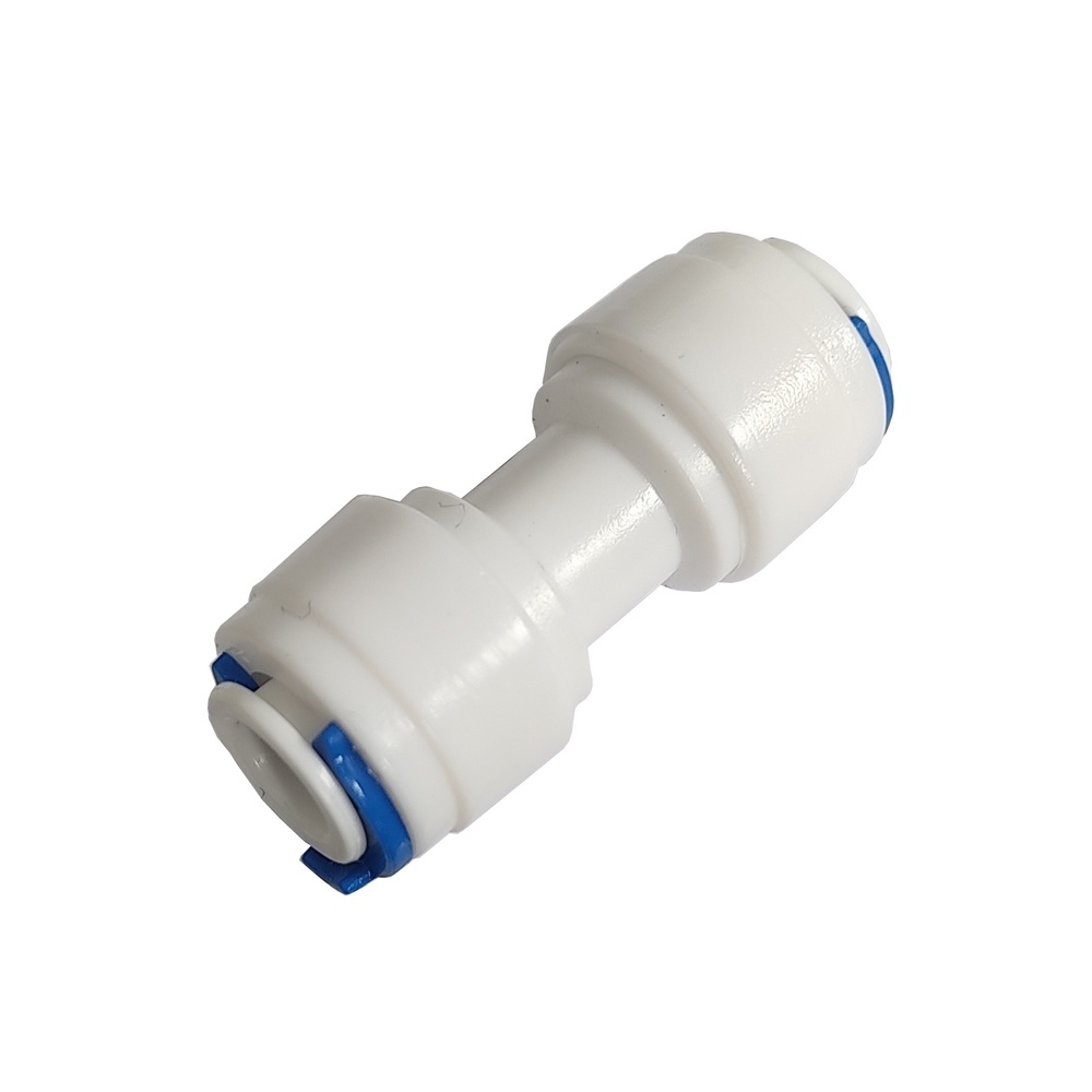 União Reta Tubo 1/4" x Tubo 1/4" Para Água (Conexão Instantânea)