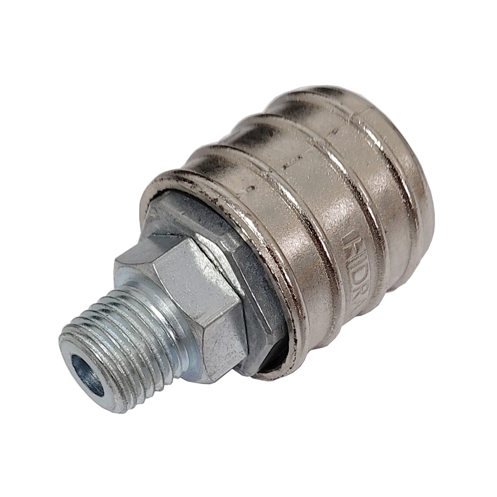 Engate Rápido de Rolete Rosca Macho 1/4