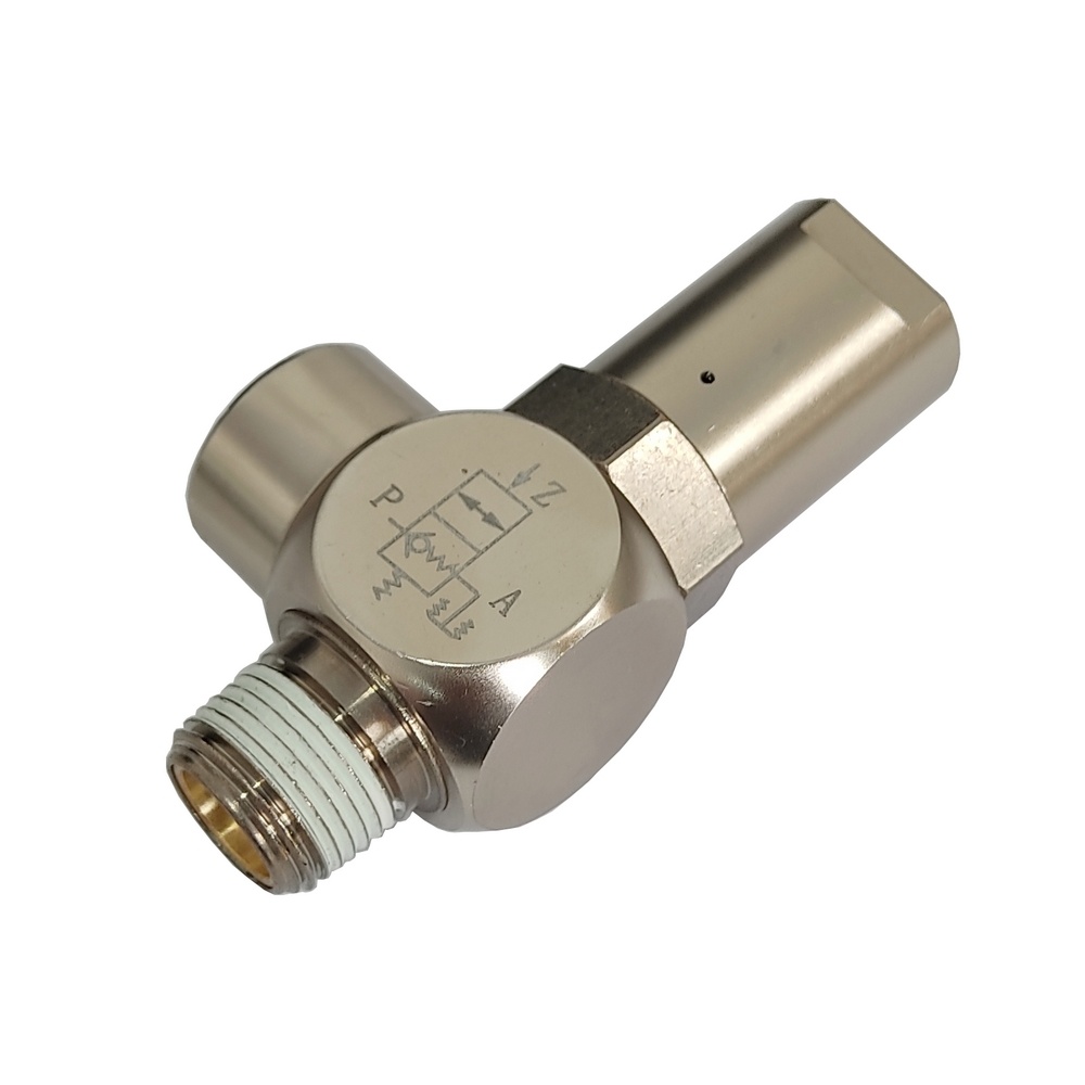 Válvula de Retenção Pilotada 3/8" BSP c/ Piloto de 1/4" BSP 