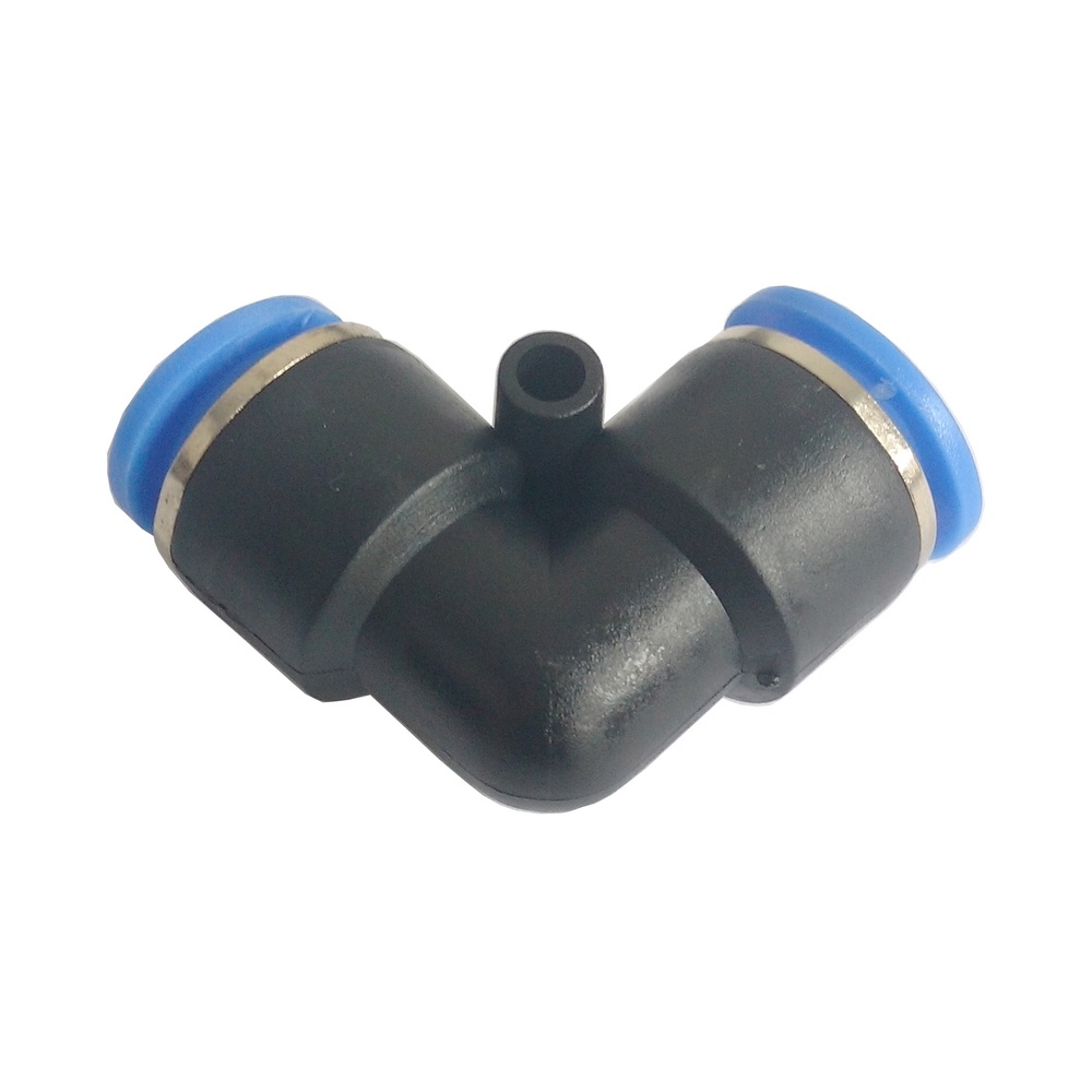 Cotovelo União Tubo 10 mm - PUL (Conexão Pneumática Instantânea)