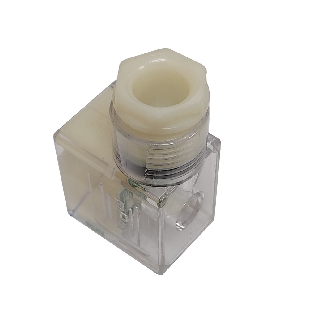 Plug Pequeno / Caixa de Ligação VCC / DC p/ Bobina das Válvulas Solenóides
