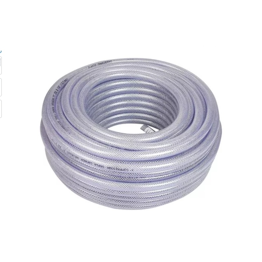Mangueira Cristal Trançada 5/16" - 250 Libras / psi (Preço por Metro)