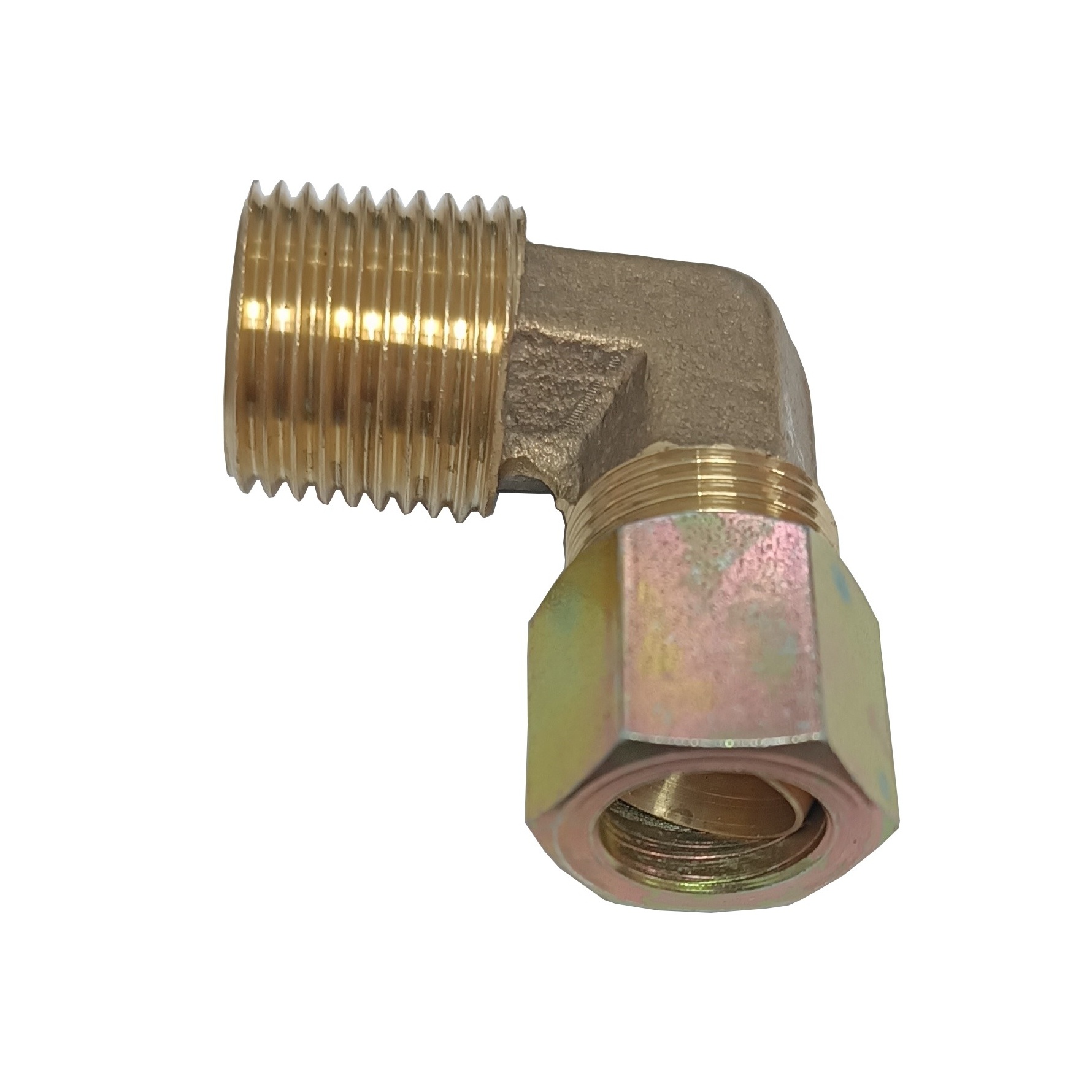 Cotovelo União Tubo 4 mm x Macho 1/8