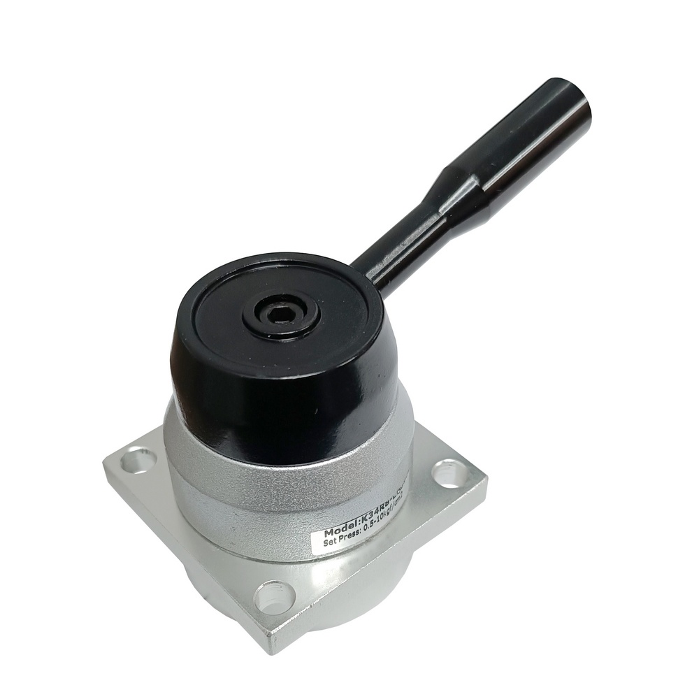 Válvula Rotativa 4/3 Vias Centro Fechado 1/4" BSP (Rosca Base)