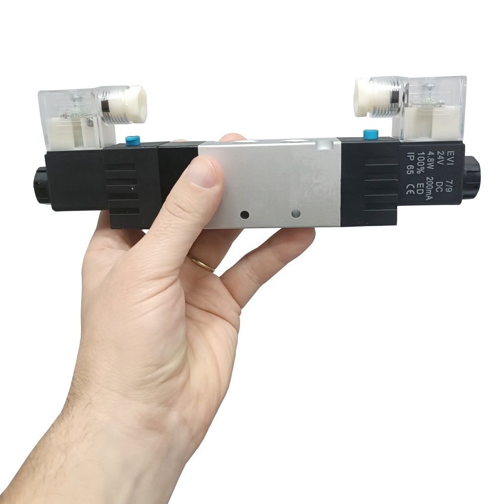 Válvula Duplo Solenóide 3/8