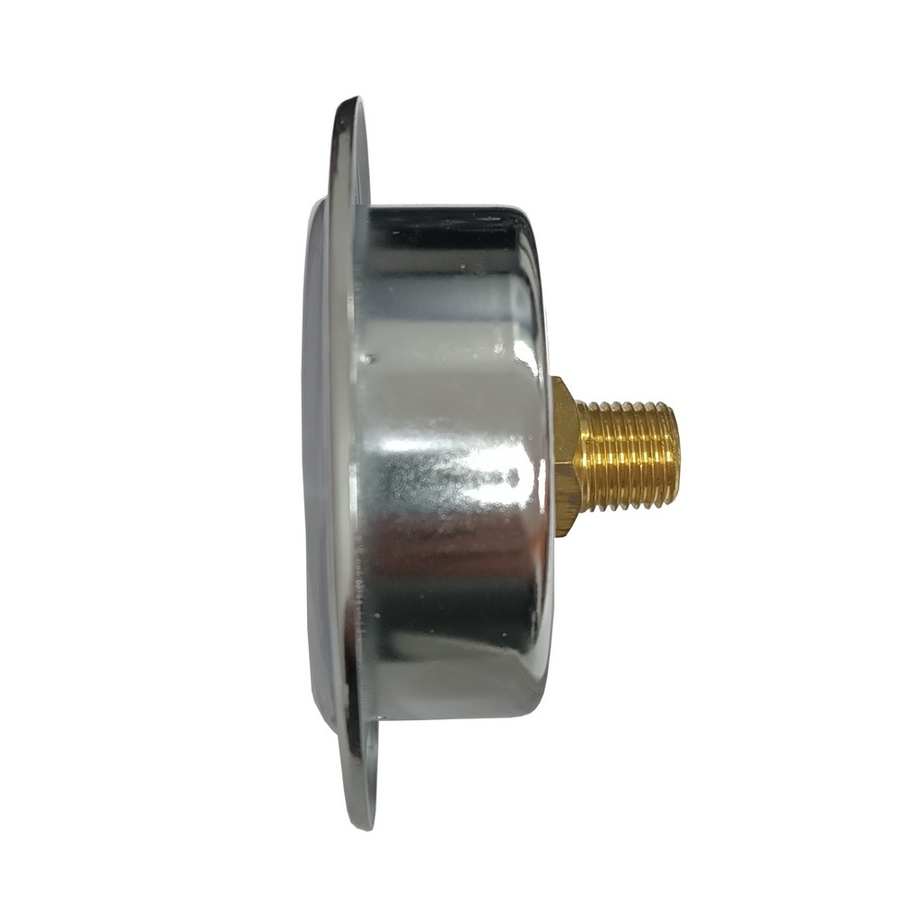 Manômetro Horizontal Para Painel 150 PSI C/ Rosca 1/4