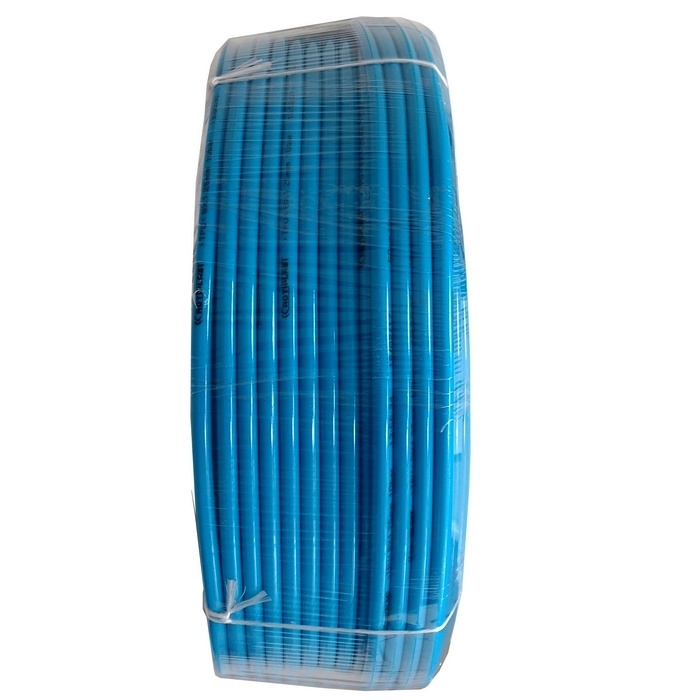 Mangueira 8 mm x 1,25 em poliuretano na cor azul 