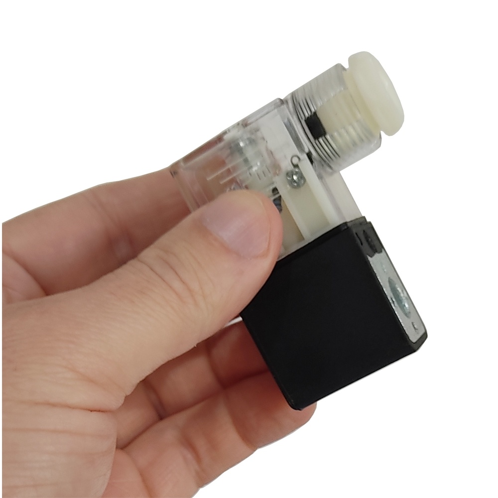 Bobina 24 VCA C/ Plug P/ Válvula Solenóide