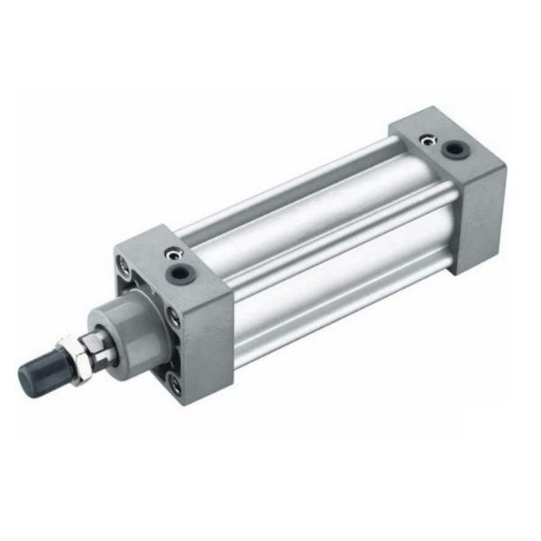 Cilindro ISO MK 50 x 125 mm Magnético, Haste Cromada, Rosca Macho, Dupla Ação c/ Canal p/ Sensor