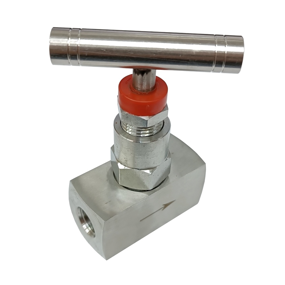 Válvula Agulha / Registro Fêmea 3/8" NPT em Inox 316 p/ 4000 PSI