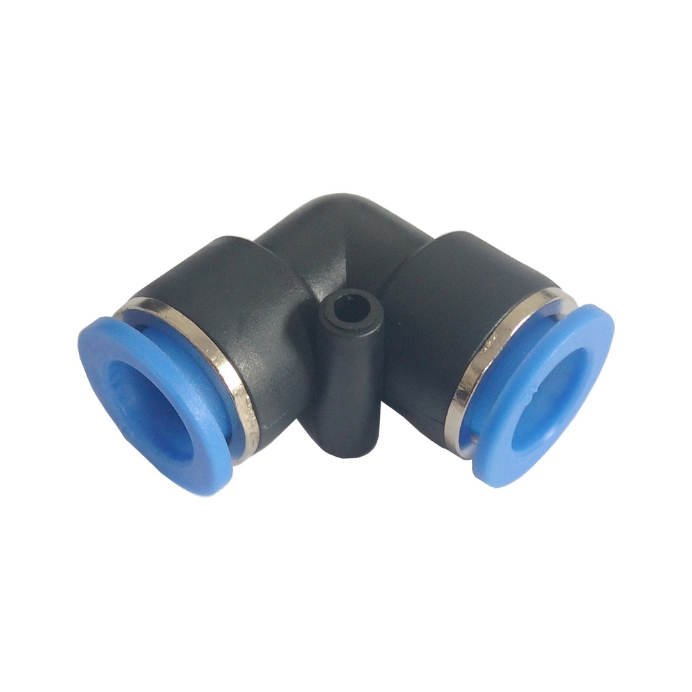 Cotovelo União Tubo 6 mm - PUL (Conexão Pneumática Instantânea)