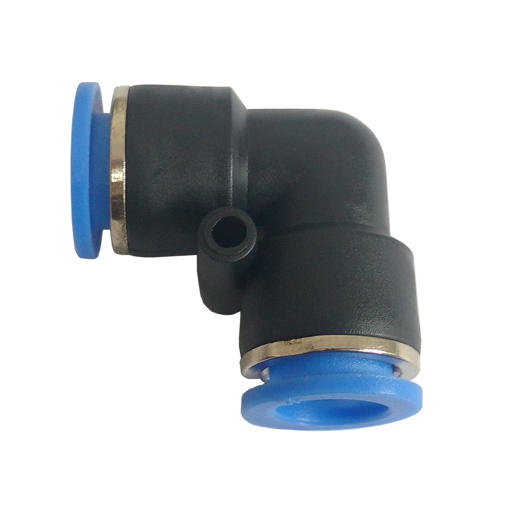 Cotovelo União Tubo 8 mm - PUL (Conexão Pneumática Instantânea)