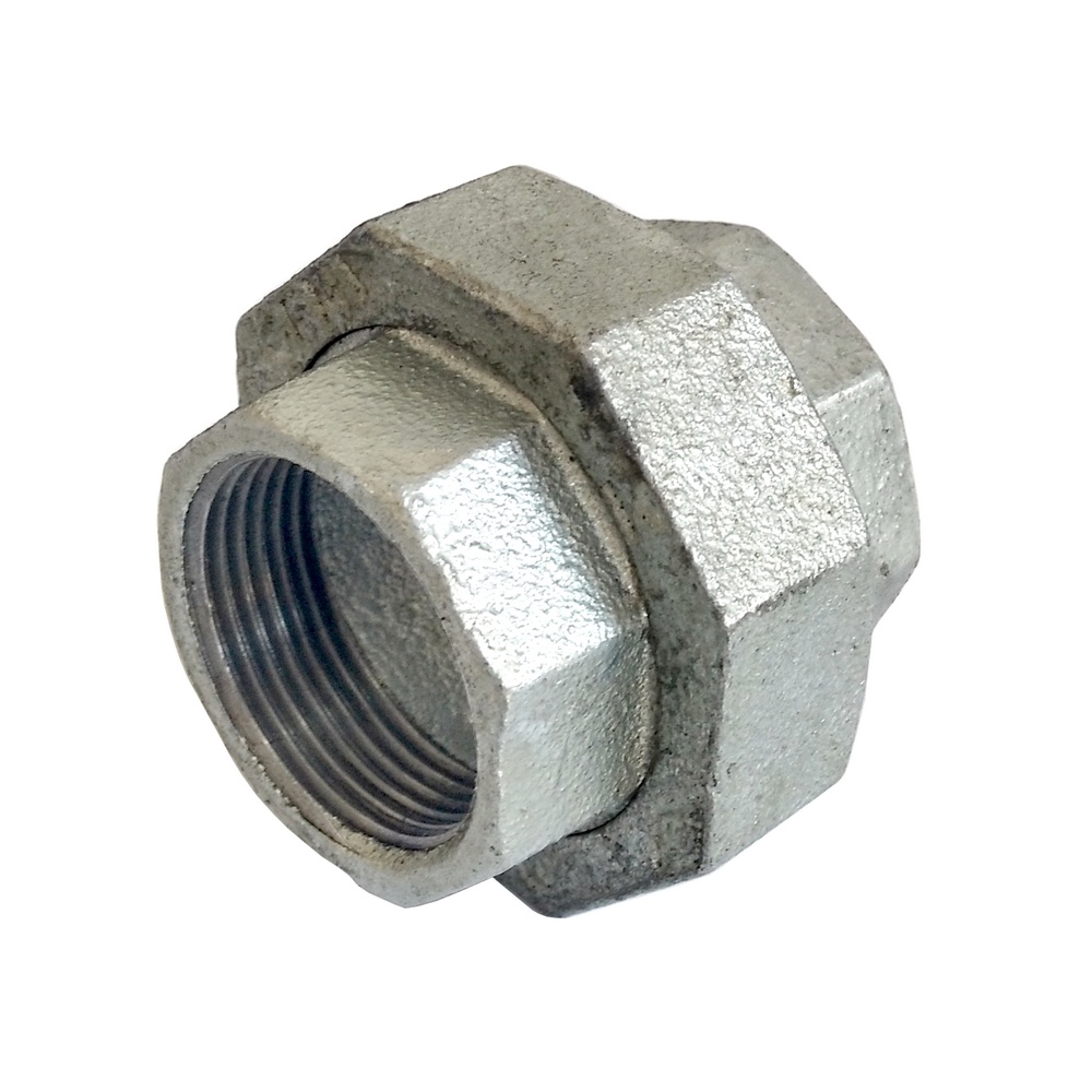 União Assento Cônico Bronze 3/4" - Aço Galvanizado