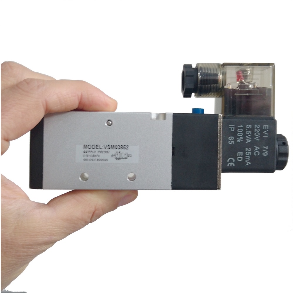 Válvula Solenóide/Mola 3/8